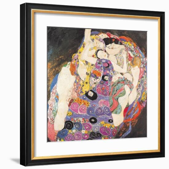 The Virgin-Gustav Klimt-Framed Art Print