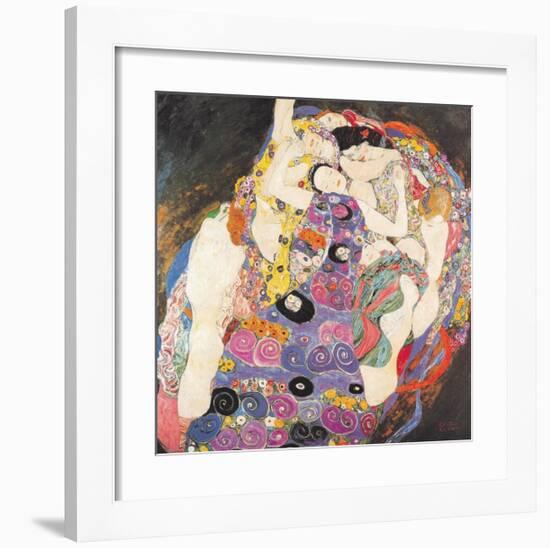 The Virgin-Gustav Klimt-Framed Art Print