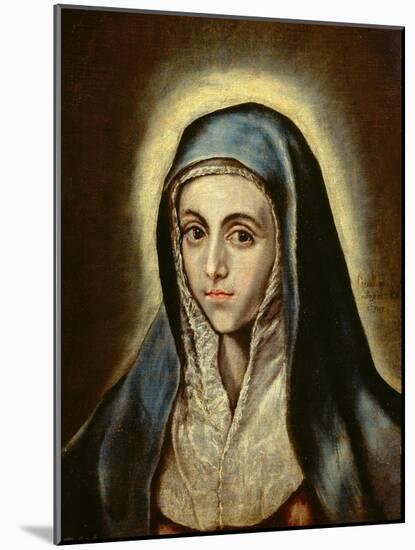 The Virgin-El Greco-Mounted Giclee Print