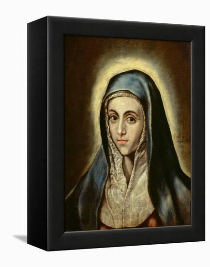 The Virgin-El Greco-Framed Premier Image Canvas