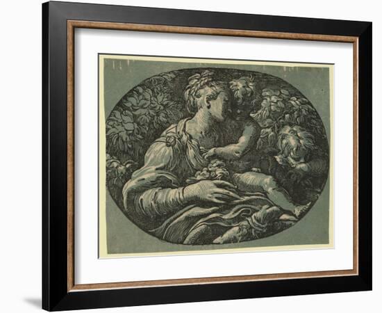 The Virgin-Parmigianino-Framed Giclee Print