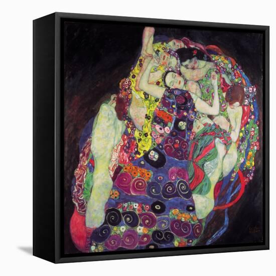 The Virgin-Gustav Klimt-Framed Stretched Canvas