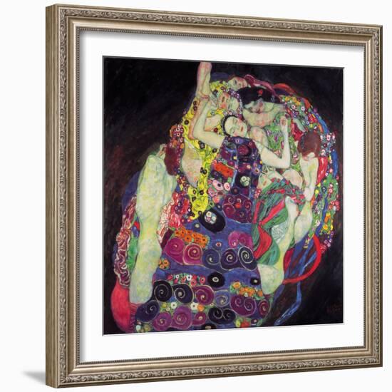 The Virgin-Gustav Klimt-Framed Art Print