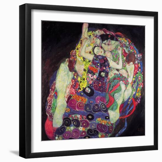 The Virgin-Gustav Klimt-Framed Art Print