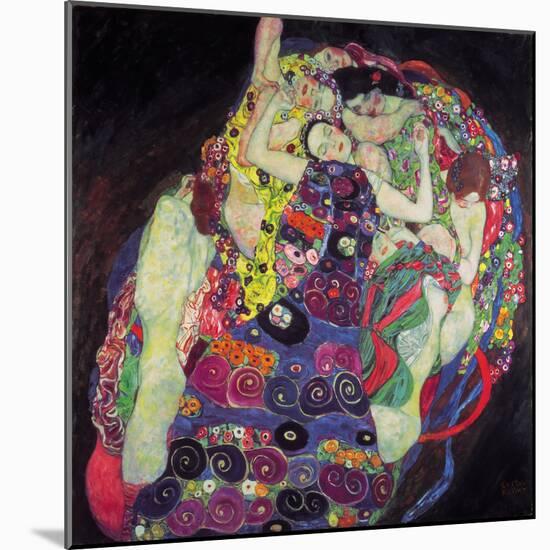 The Virgin-Gustav Klimt-Mounted Art Print