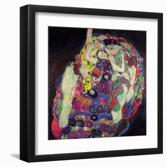 The Virgin-Gustav Klimt-Framed Art Print