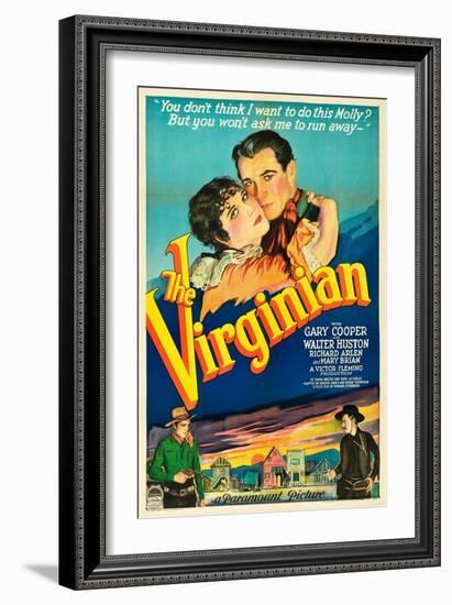 The Virginian, 1929-null-Framed Giclee Print