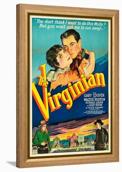 The Virginian, 1929-null-Framed Premier Image Canvas