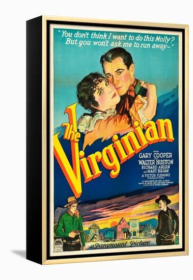 The Virginian, 1929-null-Framed Premier Image Canvas