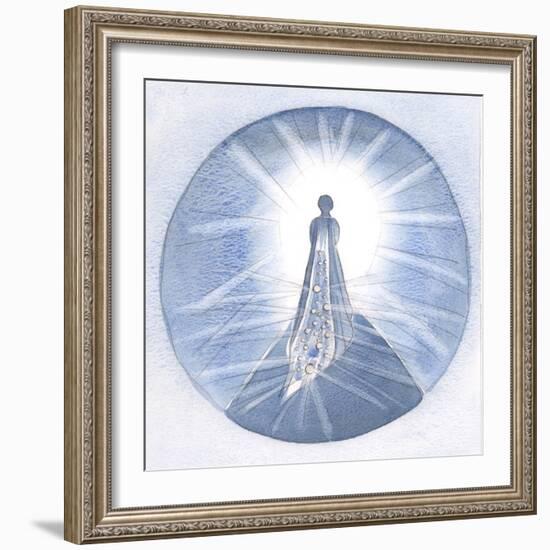 The Virtuous Soul is like a Bride, Whose Veil is Studded with the 'Jewels' of All the Virtues., 200-Elizabeth Wang-Framed Giclee Print