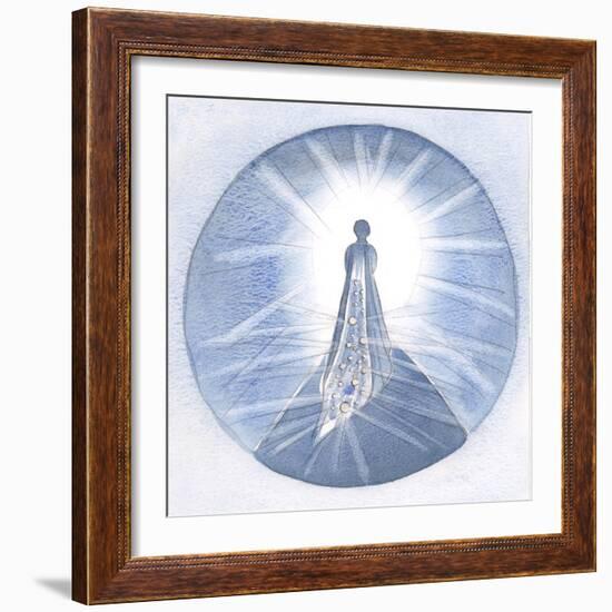 The Virtuous Soul is like a Bride, Whose Veil is Studded with the 'Jewels' of All the Virtues., 200-Elizabeth Wang-Framed Giclee Print