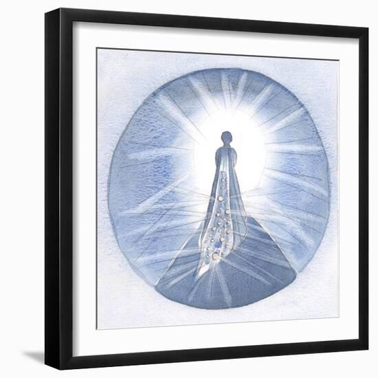 The Virtuous Soul is like a Bride, Whose Veil is Studded with the 'Jewels' of All the Virtues., 200-Elizabeth Wang-Framed Giclee Print