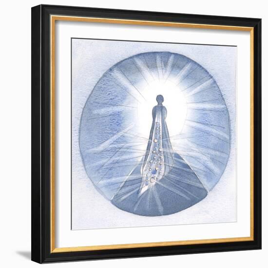 The Virtuous Soul is like a Bride, Whose Veil is Studded with the 'Jewels' of All the Virtues., 200-Elizabeth Wang-Framed Giclee Print