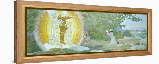 The Vision and Inspiration, from Joan of Arc Series A, 1911-Louis Maurice Boutet De Monvel-Framed Premier Image Canvas