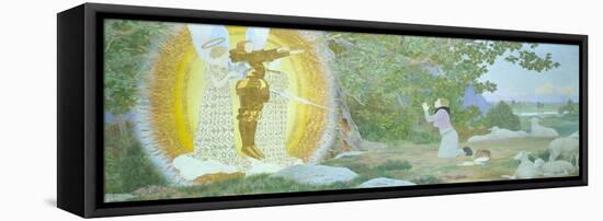 The Vision and Inspiration, from Joan of Arc Series A, 1911-Louis Maurice Boutet De Monvel-Framed Premier Image Canvas