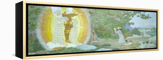 The Vision and Inspiration, from Joan of Arc Series A, 1911-Louis Maurice Boutet De Monvel-Framed Premier Image Canvas