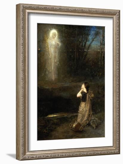 The Vision at the Martyr's Well-George Henry Boughton-Framed Giclee Print