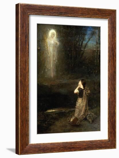 The Vision at the Martyr's Well-George Henry Boughton-Framed Giclee Print