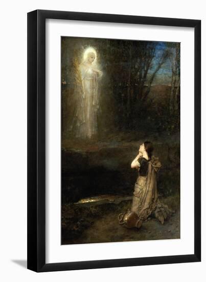 The Vision at the Martyr's Well-George Henry Boughton-Framed Giclee Print