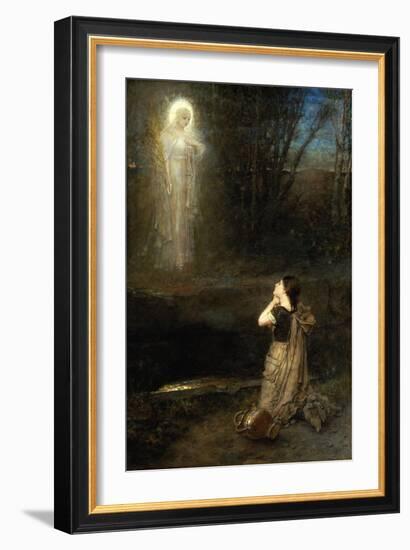 The Vision at the Martyr's Well-George Henry Boughton-Framed Giclee Print