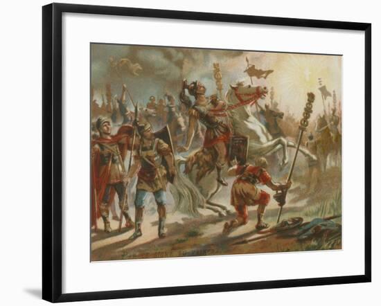 The Vision of Constantine-null-Framed Giclee Print
