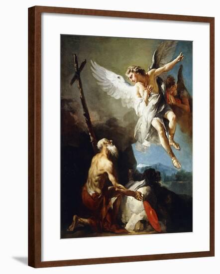 The Vision of Saint Jerome, C.1720-22-Giovanni Battista Tiepolo-Framed Giclee Print