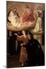 The Vision of St. Alphonsus Rodriguez-Francisco de Zurbarán-Mounted Giclee Print