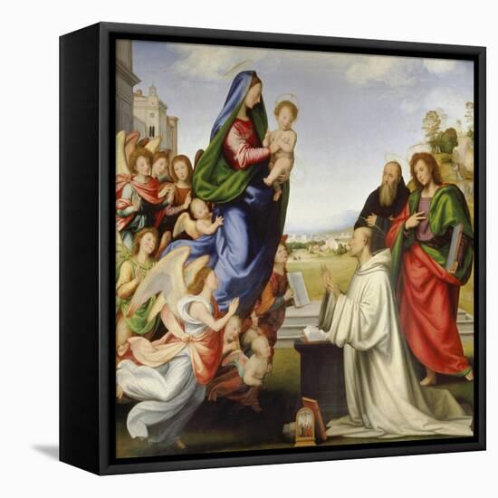 The Vision of St. Bartholomew-Fra Bartolomeo-Framed Premier Image Canvas