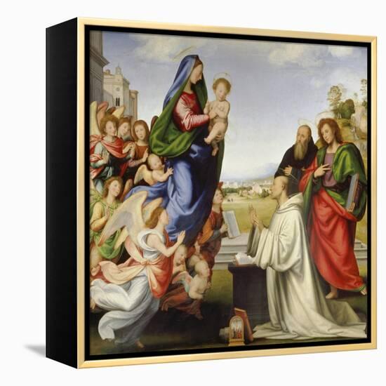 The Vision of St. Bartholomew-Fra Bartolomeo-Framed Premier Image Canvas