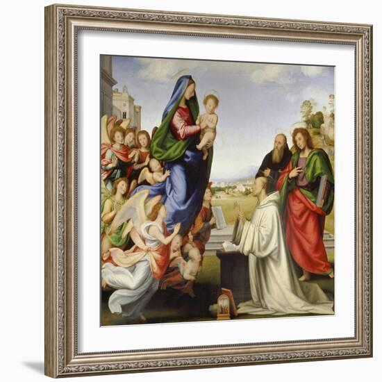 The Vision of St. Bartholomew-Fra Bartolomeo-Framed Giclee Print