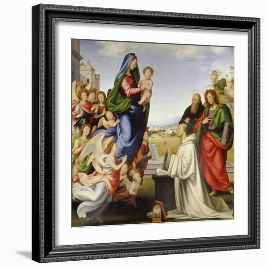 The Vision of St. Bartholomew-Fra Bartolomeo-Framed Giclee Print