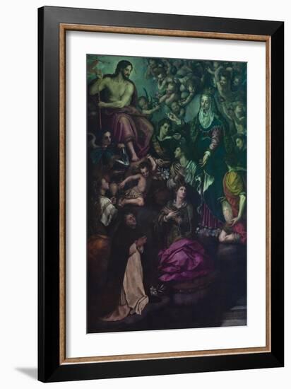 The Vision of St. Hyacinth-Alessandro Allori-Framed Giclee Print