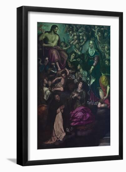 The Vision of St. Hyacinth-Alessandro Allori-Framed Giclee Print