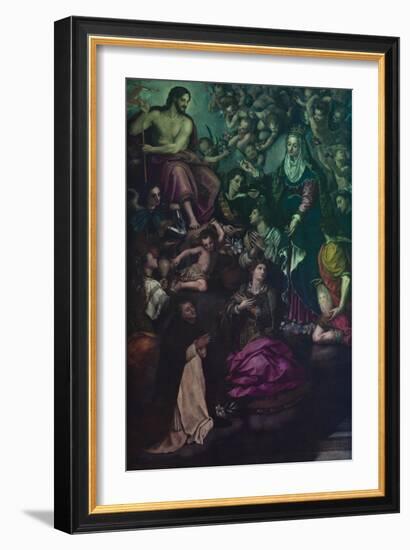 The Vision of St. Hyacinth-Alessandro Allori-Framed Giclee Print