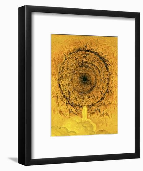 The Vision of the Empyrean, Illustration from 'The Dore Gallery'-Gustave Doré-Framed Premium Giclee Print