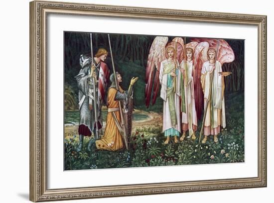 The Vision of the Holy Grail, 1891-John Henry Dearle-Framed Giclee Print