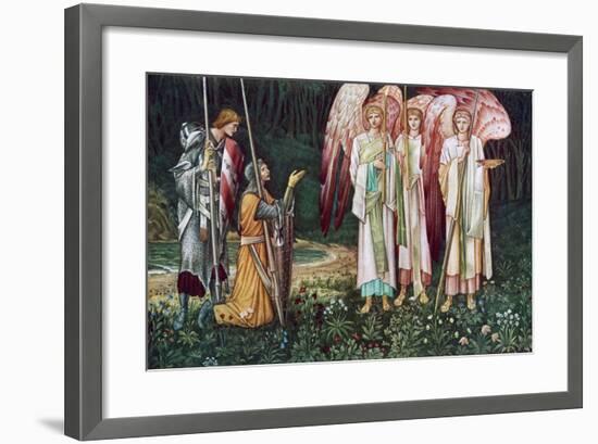 The Vision of the Holy Grail, 1891-John Henry Dearle-Framed Giclee Print