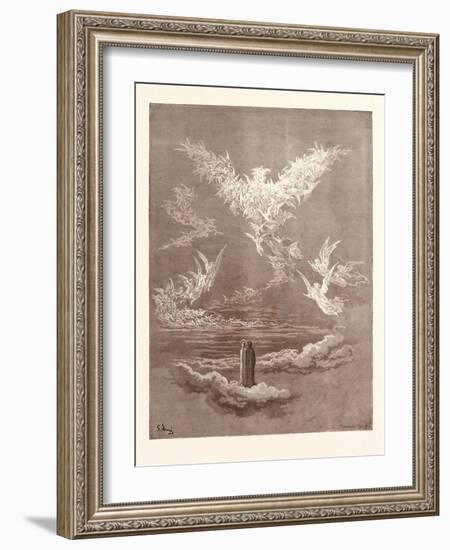 The Vision of the Sixth Heaven-Gustave Dore-Framed Giclee Print