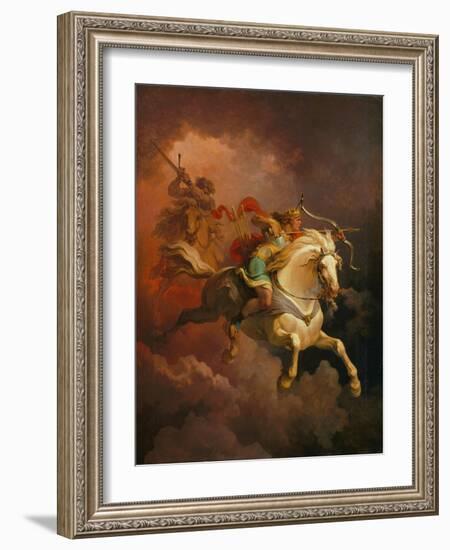 The Vision of the White Horse-Philip James De Loutherbourg-Framed Giclee Print