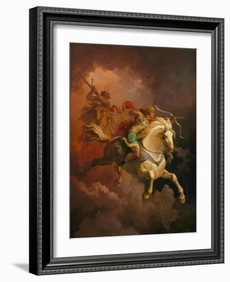 The Vision of the White Horse-Philip James De Loutherbourg-Framed Giclee Print