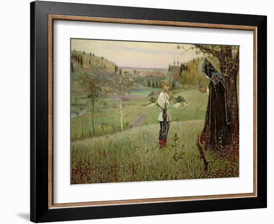 The Vision of the Young Bartholomew, 1889-90-Mikhail Vasilievich Nesterov-Framed Giclee Print