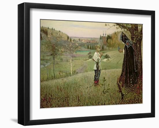 The Vision of the Young Bartholomew, 1889-90-Mikhail Vasilievich Nesterov-Framed Giclee Print