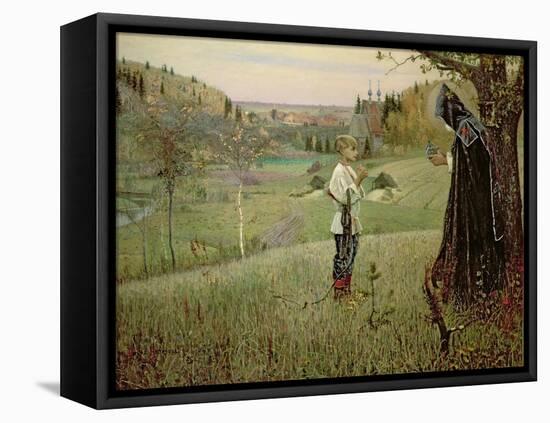 The Vision of the Young Bartholomew, 1889-90-Mikhail Vasilievich Nesterov-Framed Premier Image Canvas