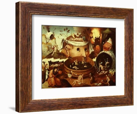 The Vision of Tondal-Hieronymus Bosch-Framed Giclee Print