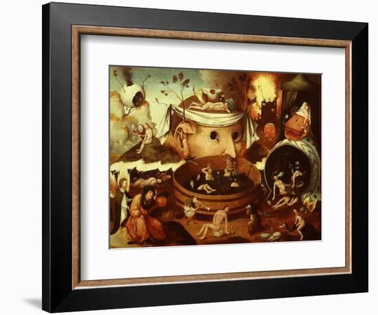 The Vision of Tondal-Hieronymus Bosch-Framed Giclee Print