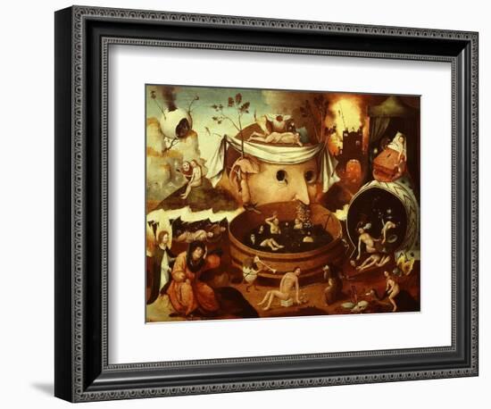 The Vision of Tondal-Hieronymus Bosch-Framed Giclee Print