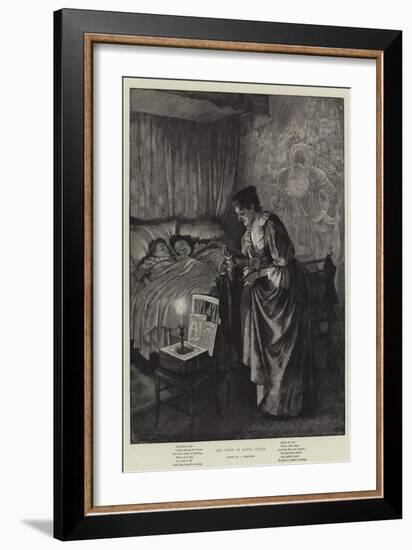 The Visit of Santa Claus-Amedee Forestier-Framed Giclee Print