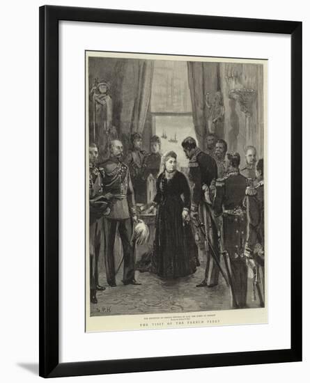 The Visit of the French Fleet-null-Framed Giclee Print