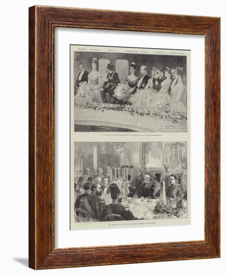 The Visit of the Shah-Gabriel Nicolet-Framed Giclee Print