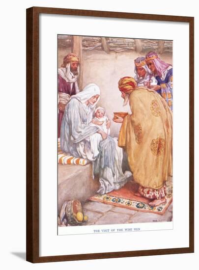 The Visit of the Wise Men-Arthur A. Dixon-Framed Giclee Print